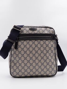 CA32 💗 GUCCI GG Plus Monogram Messenger Bag